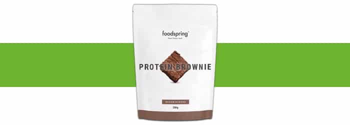 foodspring protein brownie schoko