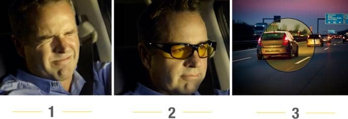 nachtsichtbrillen funktionsweise anwendung autofahrt